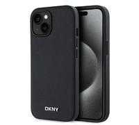 Coque pour iPhone 14 MagSafe Élégante avec Logo en Métal Noir