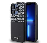 Dkny Coque De Téléphone Pu Leather Repeat Pattern Card Pocket Iphone 14 Pro Max