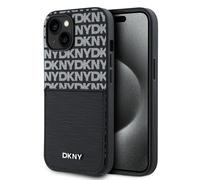 Dkny Coque De Téléphone Pu Leather Repeat Pattern Card Pocket Iphone 15