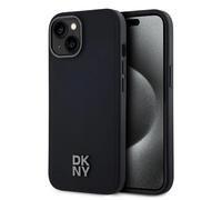 Dkny Coque De Téléphone Pu Leather Stack Logo Magsafe Iphone 15