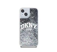 DKNY Coque pour Apple iPhone 14 Édition Liquid Glitter Arch Flexible Ultra-Chic