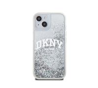 DKNY Coque pour Apple iPhone 15 Édition Liquid Glitter Arch Flexible Ultra-Chic