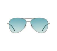 DKNY DK120S Satin Silver 58/14/140 Lunettes de soleil pour femme