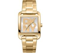 DKNY Montre à affichage analogique 'City Maxi' or, Taille One Size