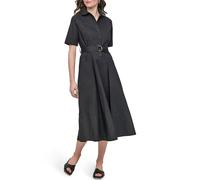 Dkny Dw9500594 Short Sleeve Dress Noir S Femme