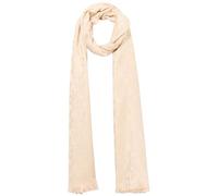DKNY Écharpe surdimensionnée en lurex à franges pour femme, Palomino, taille unique