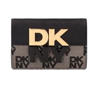 DKNY Echo Étui pour cartes de crédit Cuir 11 cm noir