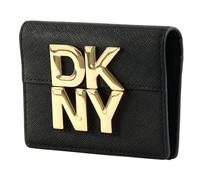 DKNY étui pour Carte de crédit Echo Bifold Cardholder Blk/Gold Noir