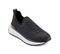 DKNY Femme Alona Slip on Sneakers Basket, Noir, 36 EU