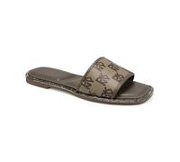 DKNY Femme Badin-Flat Slide 5mm Sandales Claquettes, Chino, 35.5 EU