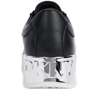 DKNY Femme Maben Varsity-Lace Baskets, Noir, 41 EU