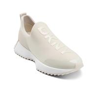 DKNY Femme Nallen Slip on Sneaker with Logo Basket, Kaki, 40.5 EU