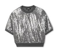 Dkny - Haut À Manches Courtes - Silver - Fille - 16 Ans