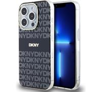 Dkny Iml Mono & Stripe Magsafe Case Pour Iphone 15 Pro Max - Noir