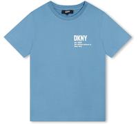 Dkny Small Logo T-Shirt Juniors Pale Blue 77G 14Y Male