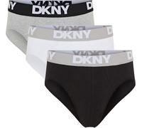 Dkny Mens Briefs Kelso Noir/Blanc/Gris Moyen Male