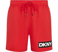 Dkny Mens Swim Shorts Kos Rouge Grand Male