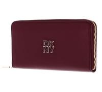 DKNY Milan Tie Zip Around Wallet Burgundy