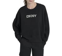DKNY Mini Stud Logo Crew Neck Sweatshirt Maillot de survêtement Femme