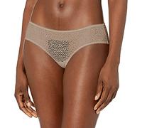DKNY Modern Lace Trim Hipster sous-vêtements Hispter, Champagne, M Femme