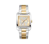 DKNY Montre à affichage analogique 'City Maxi' argent, Taille One Size