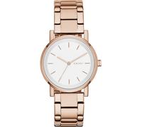 DKNY Montre à affichage analogique or rose / blanc, Taille One Size