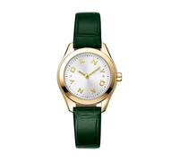 DKNY Montre à quartz Astoria 5 ATM, Vert foncé/doré, celui qui est, lanière