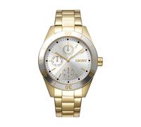 DKNY Montre à Quartz Nolita Sport à Quartz 5 ATM, Or, Taille Unique, Moderne