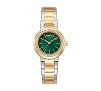 DKNY Montre à Quartz Park Ave 5 ATM, Argenté/doré, Taille Unique, Moderne