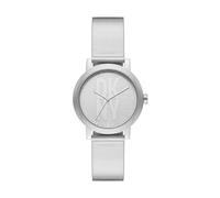 DKNY Montre pour femme Soho d mouvement à quartz/3 aiguilles boîtier de 34mm avec bracelet en acier inoxydable NY6669