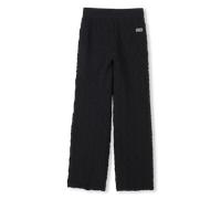 Dkny - Pantalon Large Effet Gaufré - Black - Fille - 16 Ans