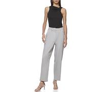 DKNY Pantalon plissé en Lin, Peau de Requin, 42 Femme