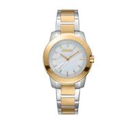 DKNY Park Ave Midi Montre à Quartz 5 ATM, Argenté/doré, Taille Unique, Moderne