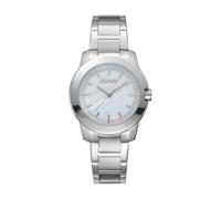 DKNY Park Ave Midi Montre à Quartz 5 ATM, argenté, Taille Unique, Moderne