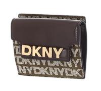 DKNY Porte-Cartes Avril Card Case Chino/Chocolate Brun