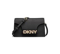 DKNY Portefeuille Avril pour femme avec pochette à cordon, noir/or, One Size, Embrayage