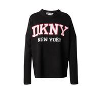 DKNY Pull-over rouge / noir / blanc, Taille XXS