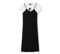 Dkny - Robe A Bretelles - Black - Fille - 12 Ans