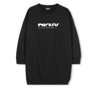 Dkny - Robe En Molleton - Black - Fille - 8 Ans