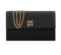 DKNY Rosa Portefeuille d'embrayage Cuir 20 cm noir