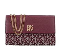 DKNY Rosa Portefeuille d'embrayage Cuir 20 cm rouge