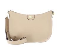 DKNY Sac à épaule bandoulière beige en cuir pour femme - Carol Saddle Crossbody Bag Jute 136746