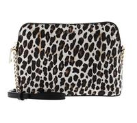 DKNY Sac à épaule bandoulière blanc marron pour femme - Bryant Dome Crossbody Leopard 136749