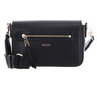 DKNY sac à épaule bandoulière Bryant Ave Flap Crossbody Bag M Blk / Gold