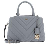 DKNY Sac à épaule bandoulière gris clair en cuir pour femme - Madison Satchel Bag M Grey Melange 219173