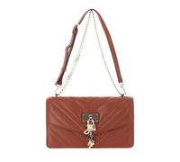 DKNY Sac à épaule bandoulière marron en cuir pour femme - Elissa Shoulder Bag Caramel 179889