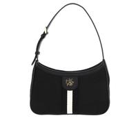 DKNY Sac à épaule noir pour femme - Carol Demi Shoulder Bag BK Logo - BK 200156
