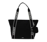DKNY sac à épaule sac shopper Lottie Tote Bag Black/Silver noir