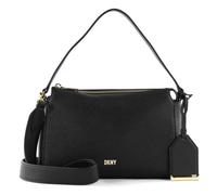DKNY Sac à main noir en cuir pour femme - Belle TZ Crossbody Bag Black / Gold 234281