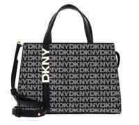 DKNY Sac à main noir pour femme - Avril Satchel BK Logo - BK 285797